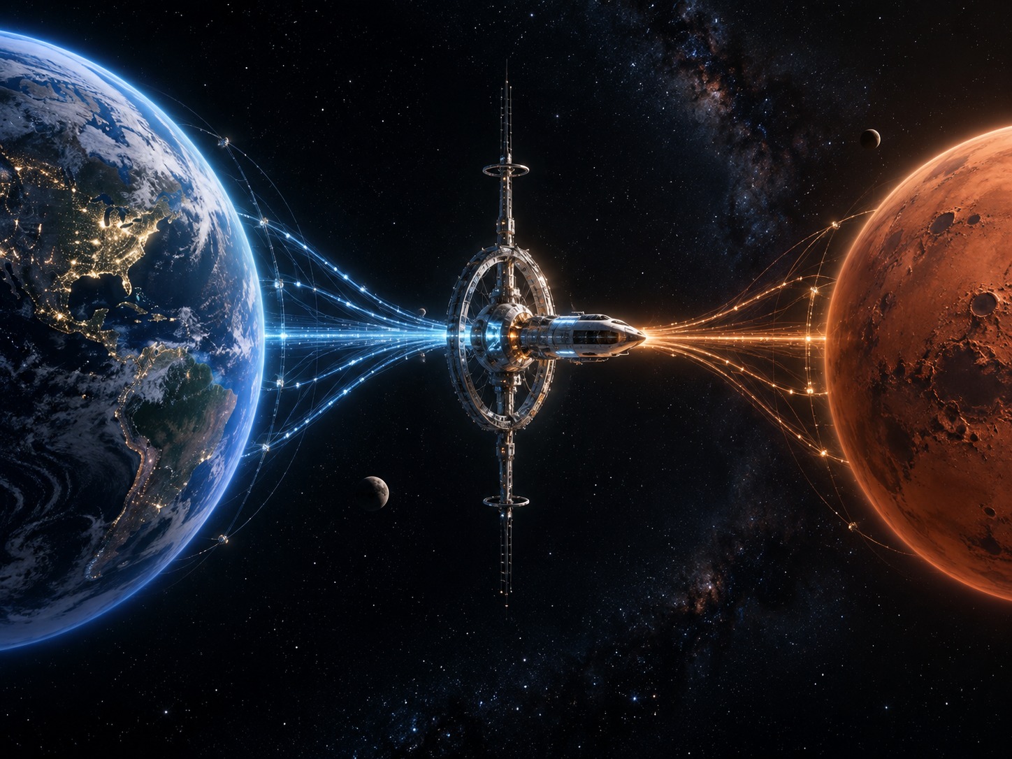 The tether to SpaceX